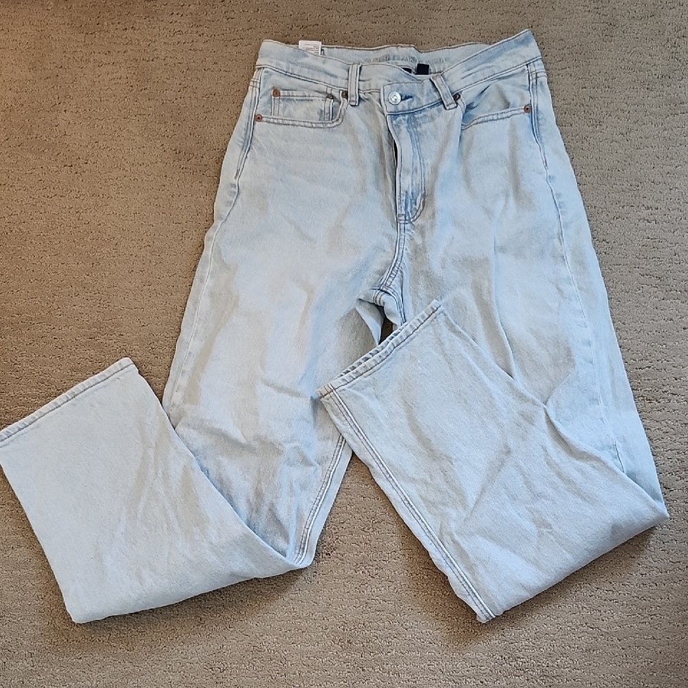 American Eagle Outfitters Light Blue Relaxed Womens Jeans